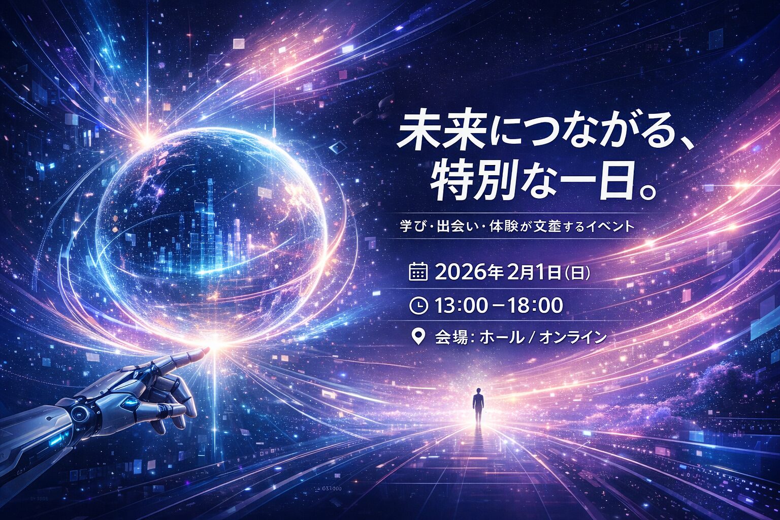 ChatGPTで生成したポスター画像