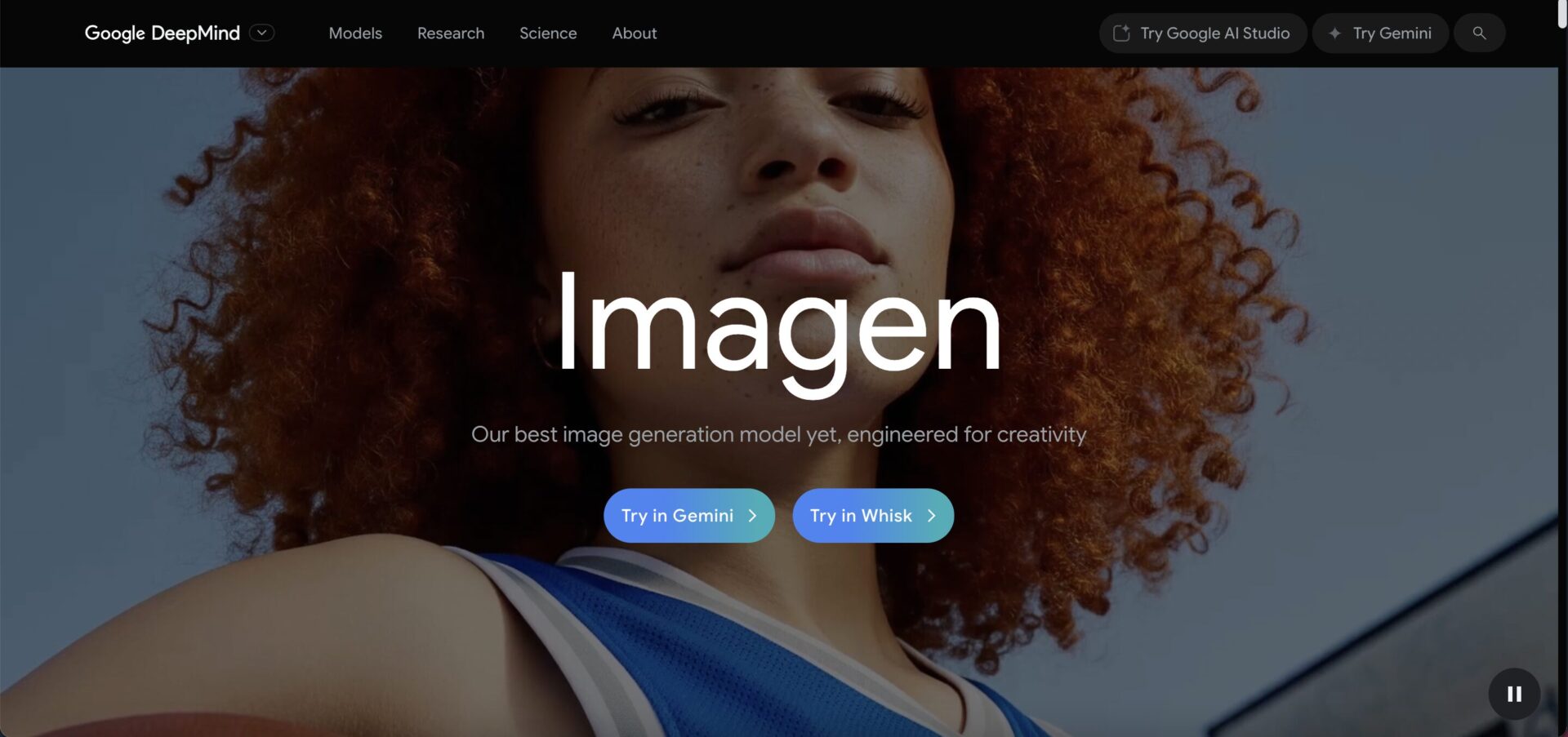 Imagen 4のログイン画面