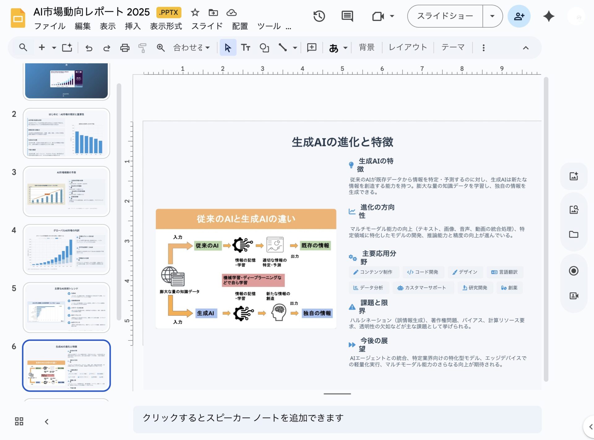 Manus Slides4：スライドを確認・保存2