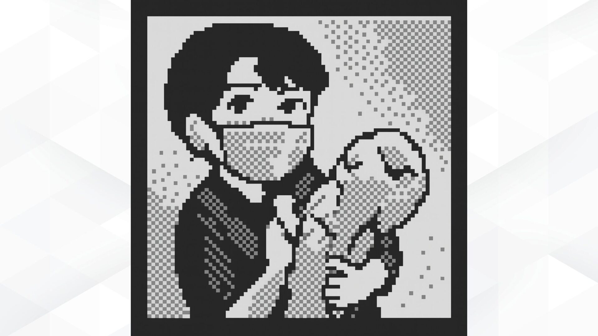 ChatGPTでピクセルアート(ドット絵)を作る方法は3つ(アップロードした画像をピクセルアート(ドット絵)にする-題材をピクセルアートにするよう指示した画像)