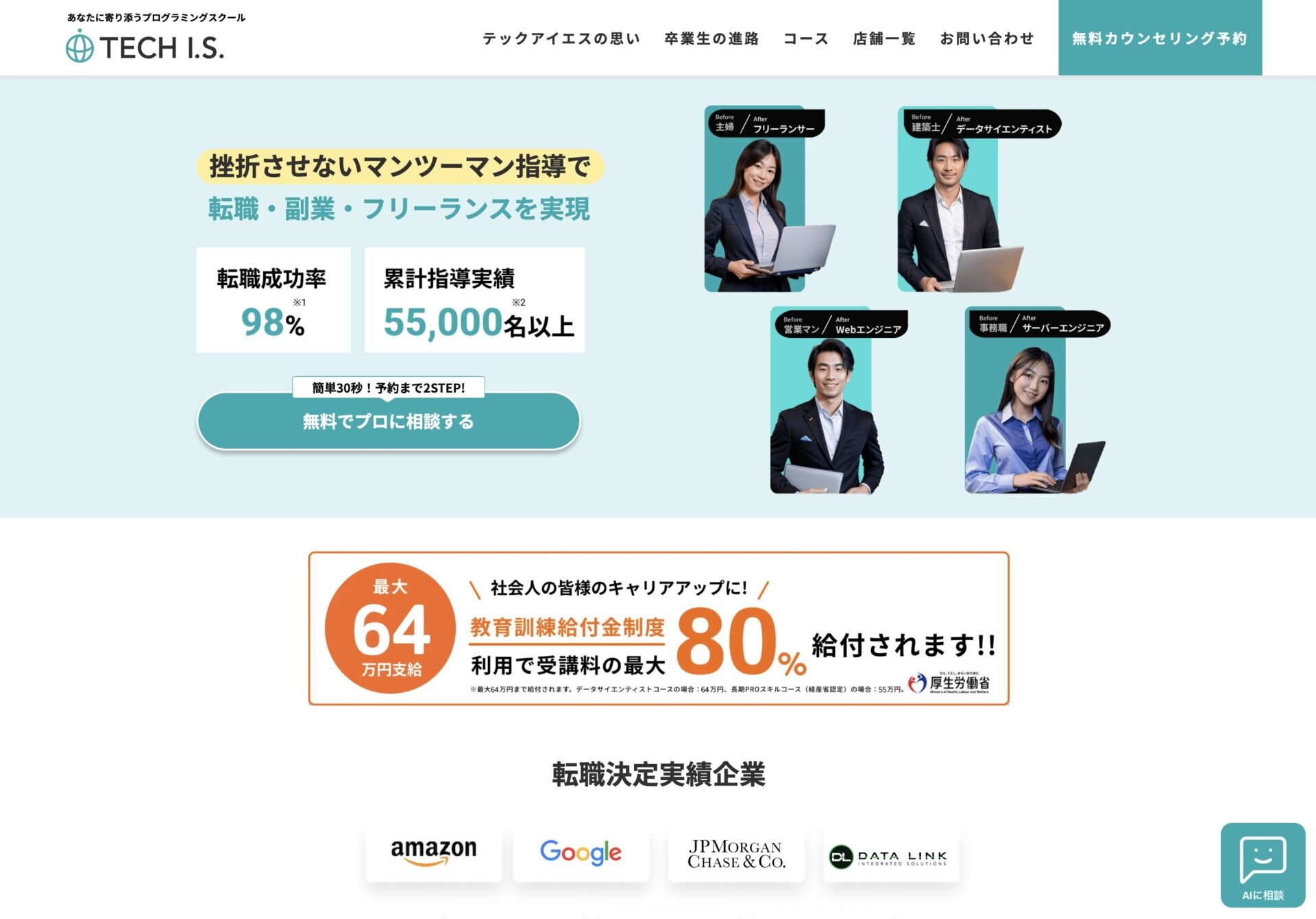 スクリーンショット:TECH I.S.