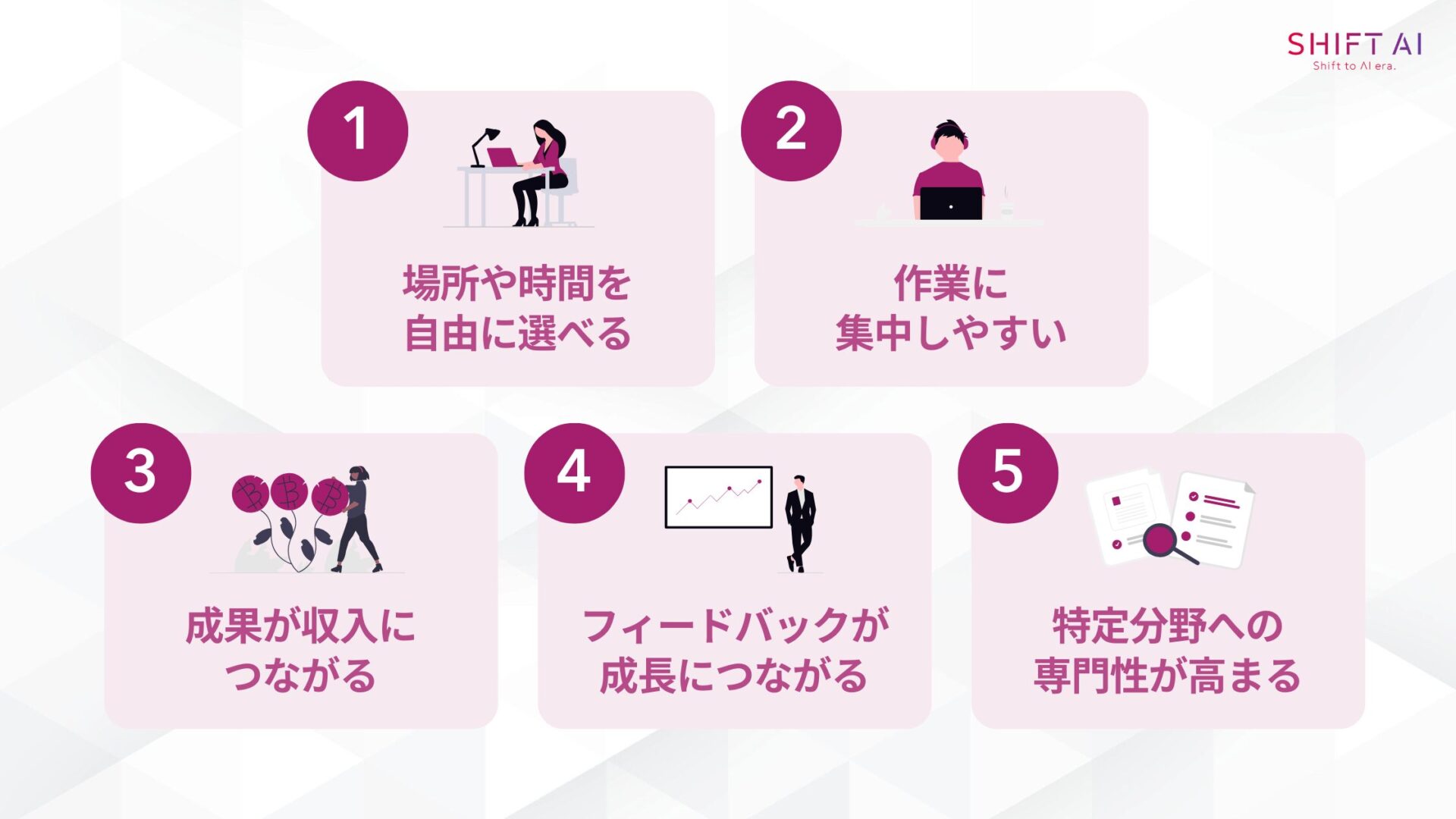 Webライター副業をやってみて感じた5つのメリット