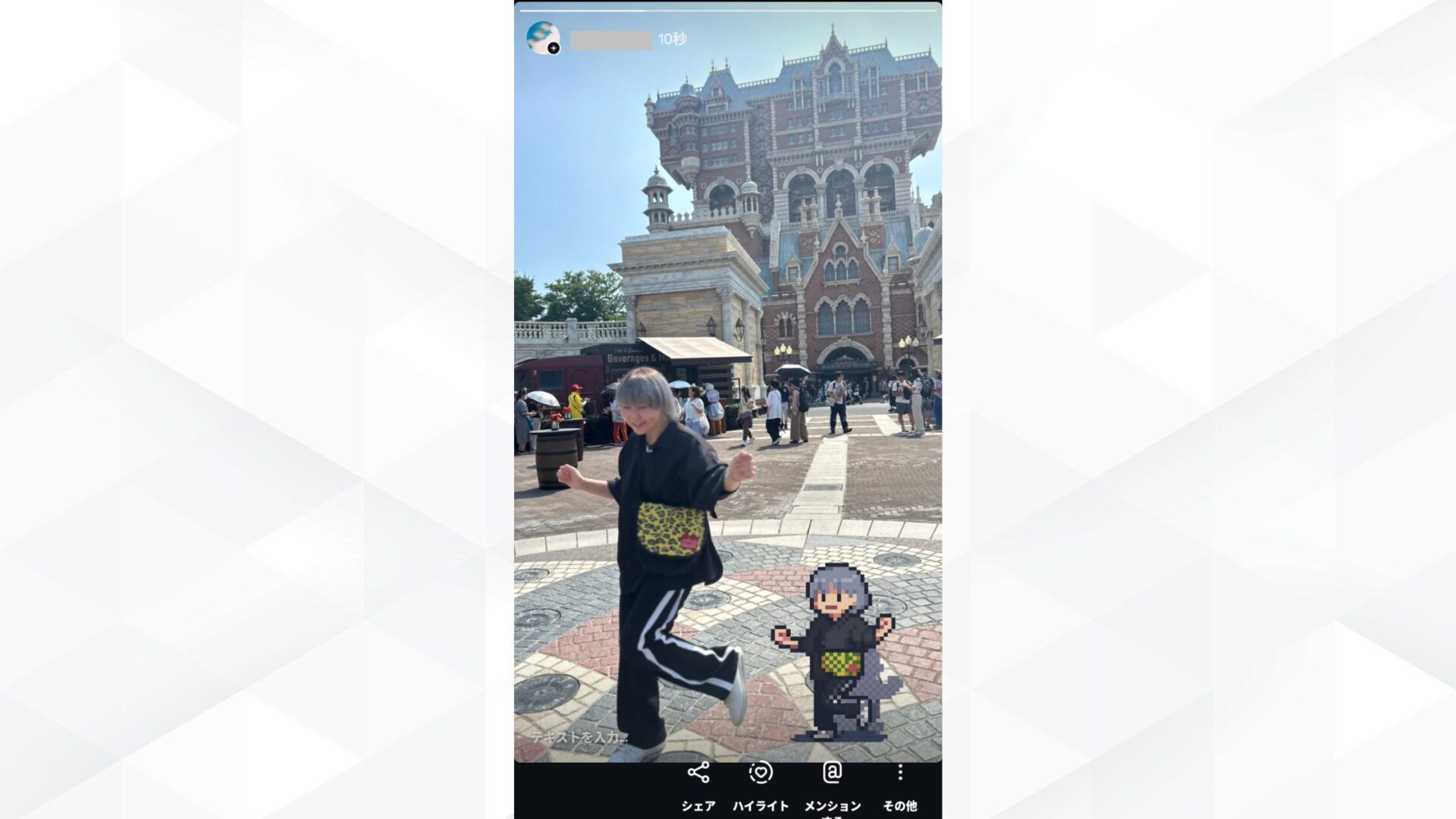 ChatGPTでピクセルアート(ドット絵)作成が流行中!(実際に作成したInstagramストーリーの画像と投稿)