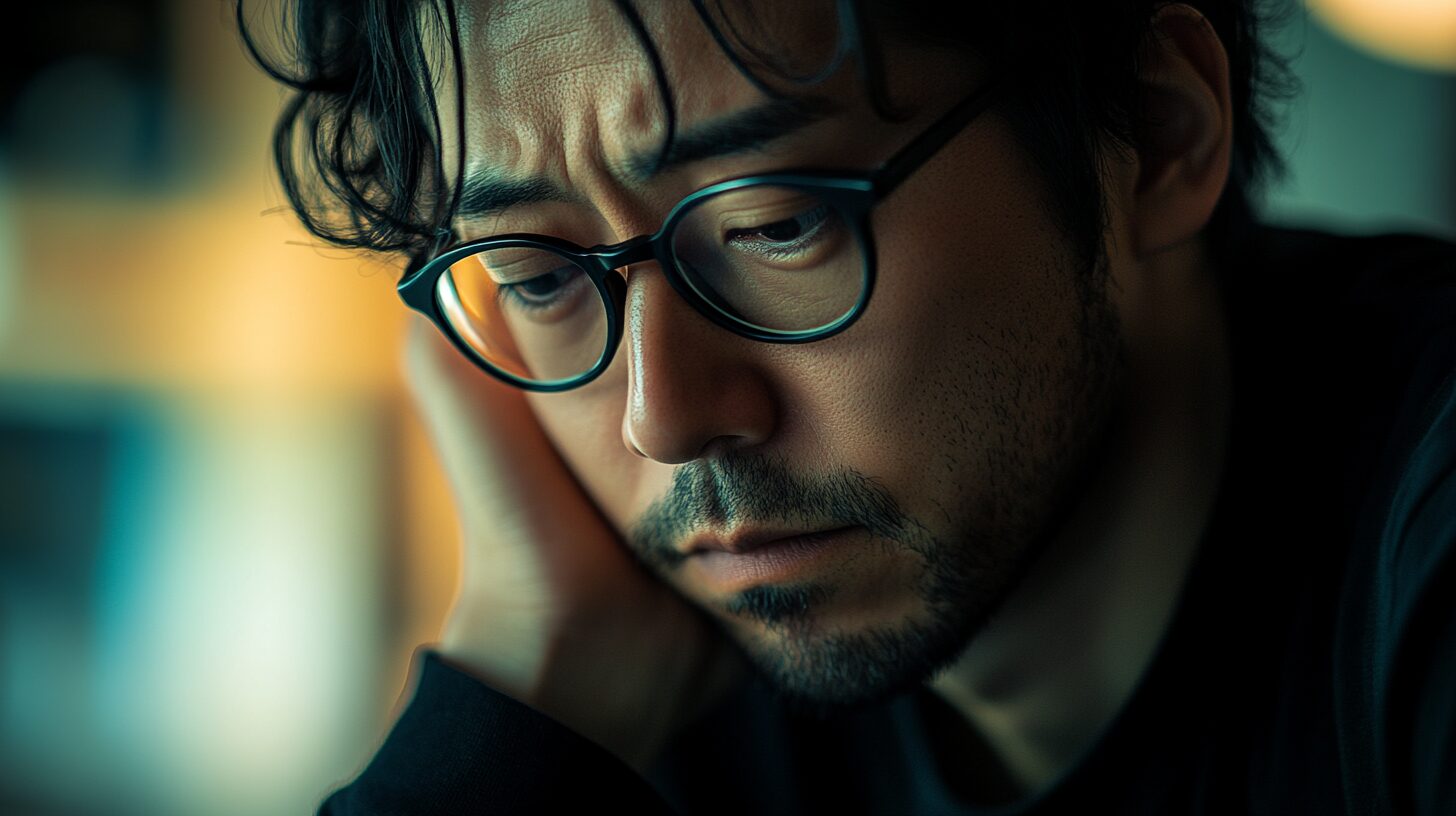 実際にやってみて無理ゲーだった副業を振り返り後悔している男性