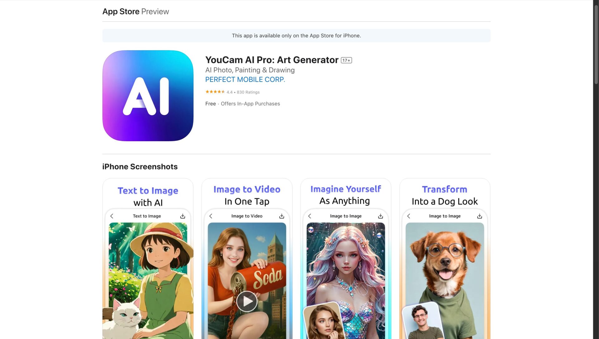 【無料で使える】AIアイドルを作れるアプリ・サイト7選(YouCam AI Pro)