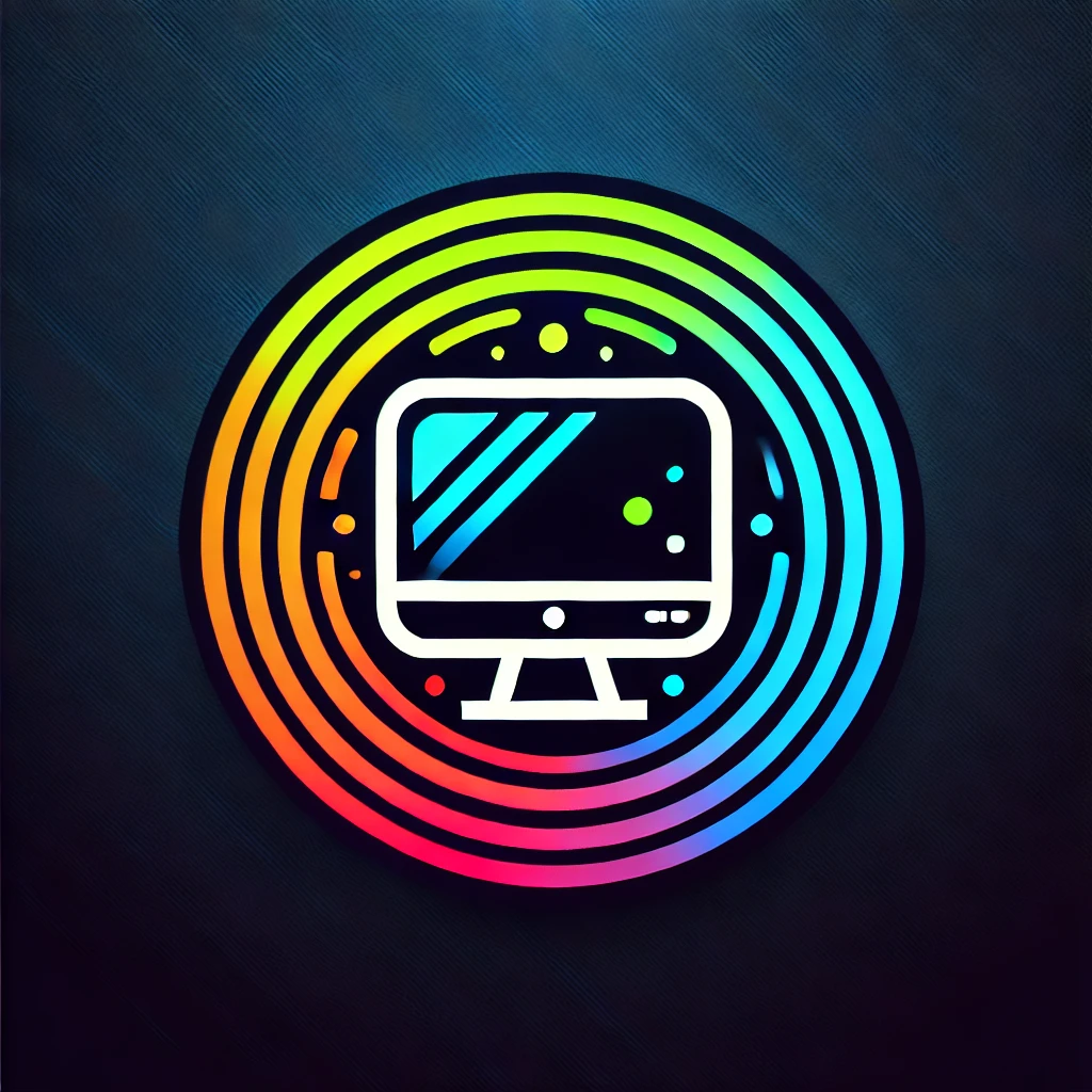 LOGOで作成されたロゴを、編集オプションT(円形に挑戦する)で再出力したロゴ