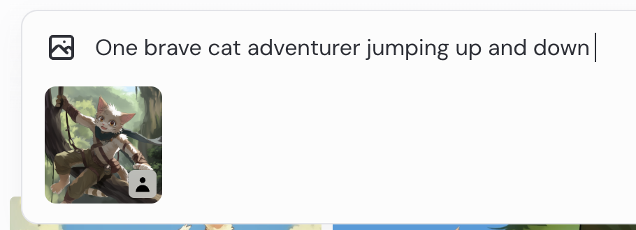 Web版Midjourneyのパラメーター「--cref(--sref)」をウェブ版で入力すると画像が自動で反映される