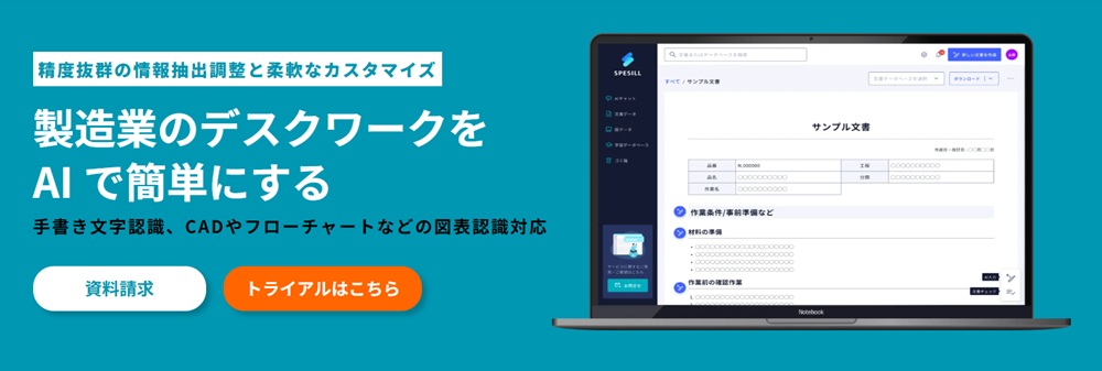 ファーストオートメーションの文書作成AI「SPESILL」の紹介画像