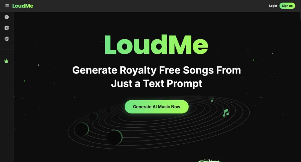 LoudMeの公式サイト