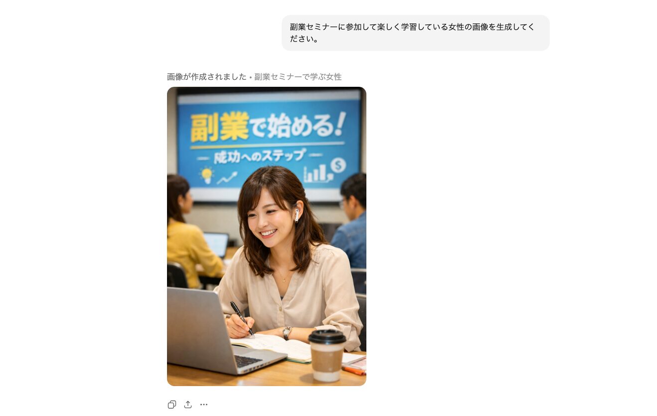 ChatGPTにより生成された画像