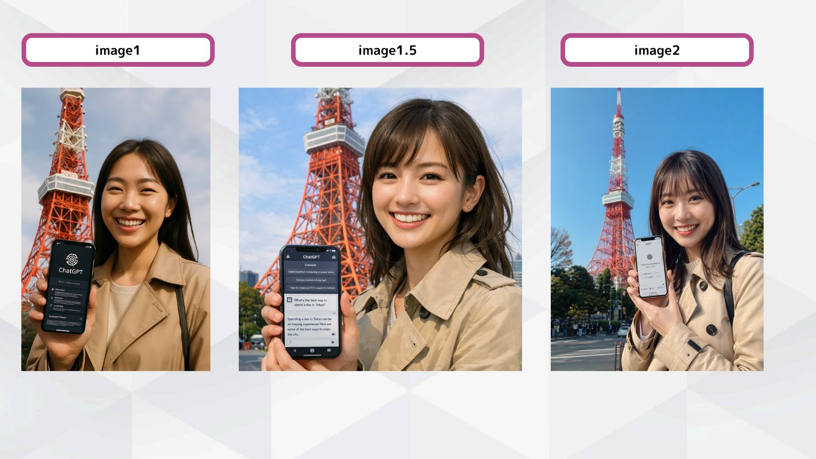 ChatGPT Images 2.0の「World Knowledge（ランドマーク・ブランド再現）の強化」を示す図解