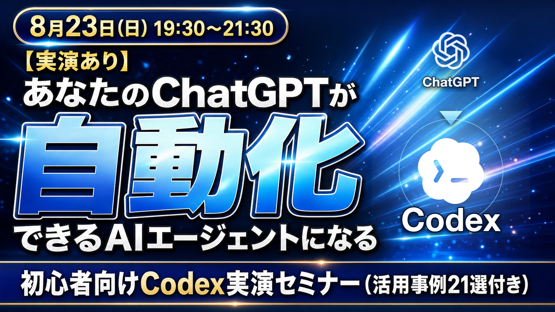 初心者向けCodex実演セミナーの過去資料