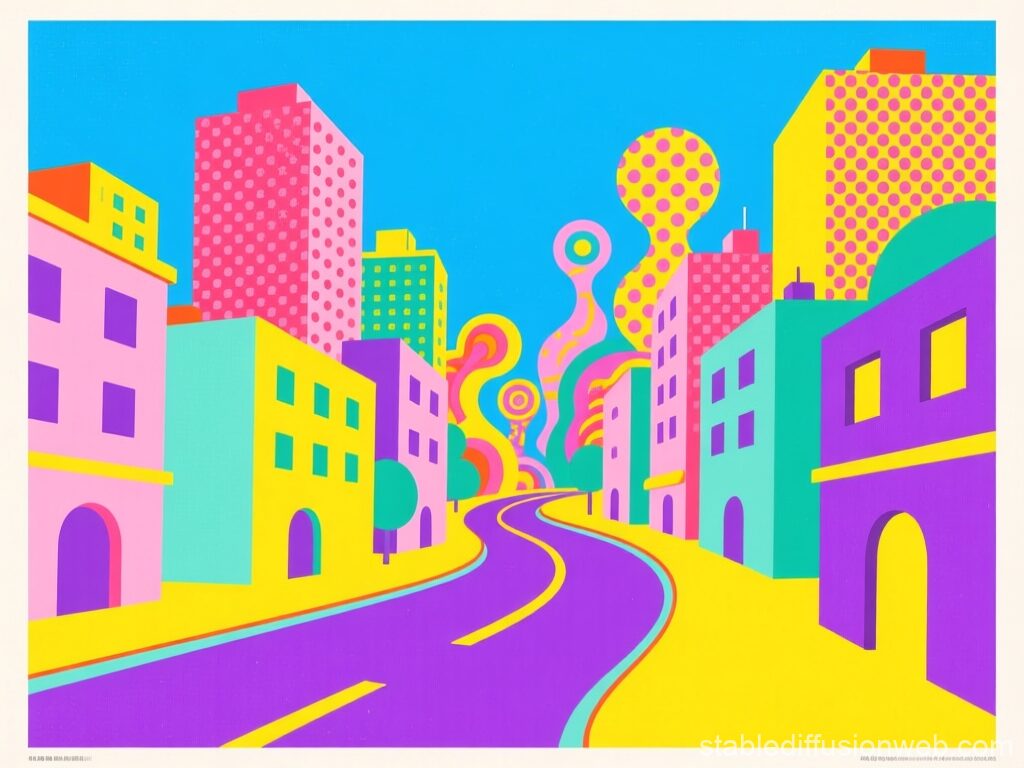 Stable Diffusionで生成したポスター画像