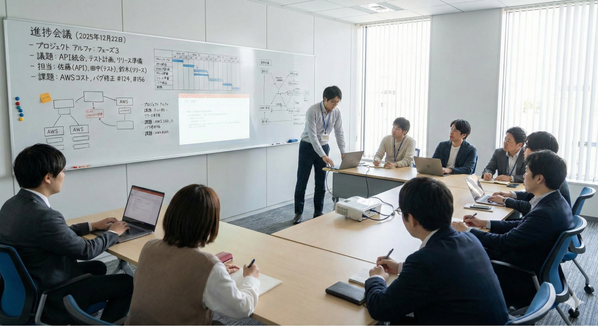 Geminiで何ができるか：プロンプト指示によるリアルな会議室の画像生成