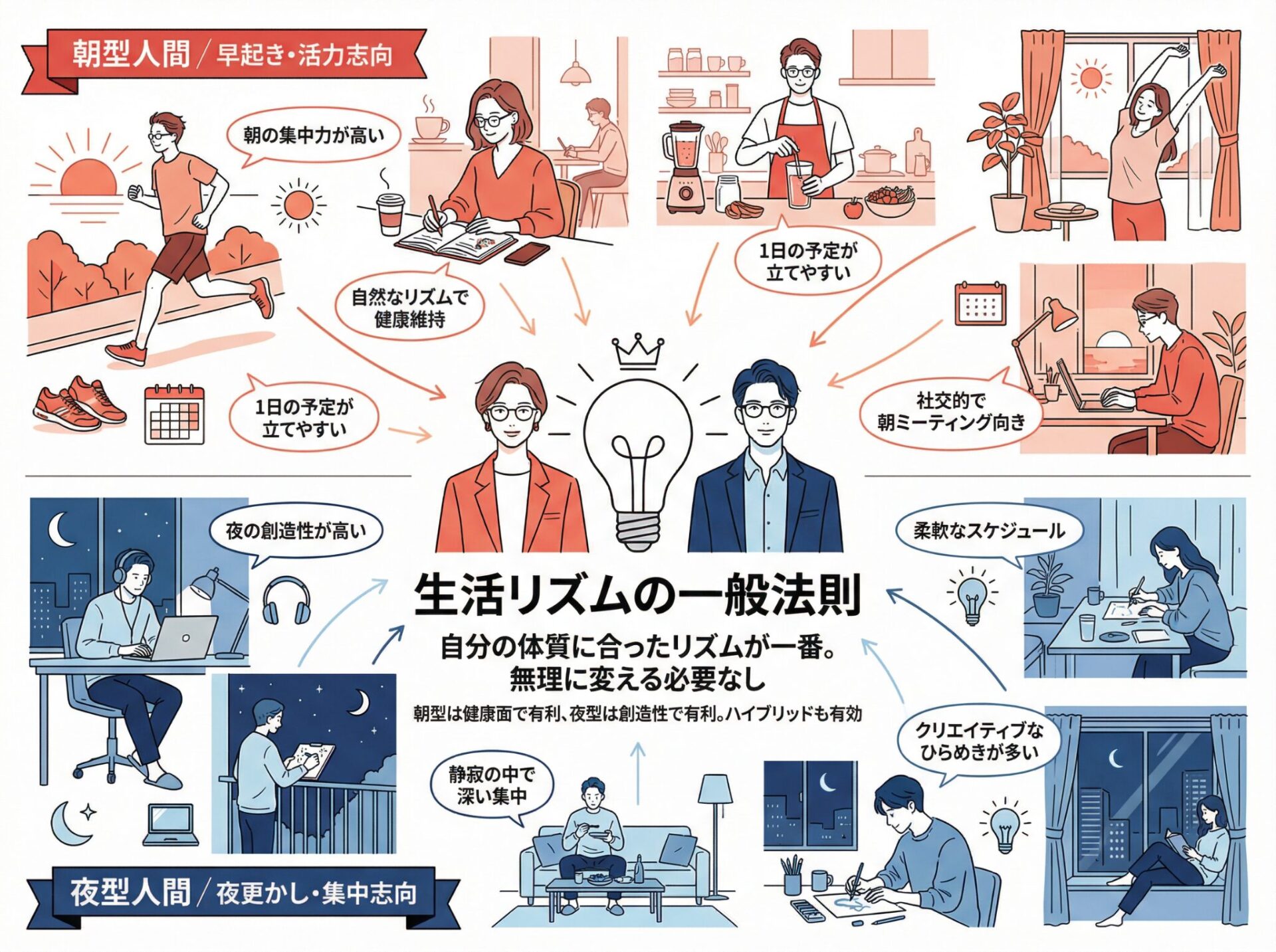 Nano Banana Proで生成できる図解の種類（イラスト付き図解の例）