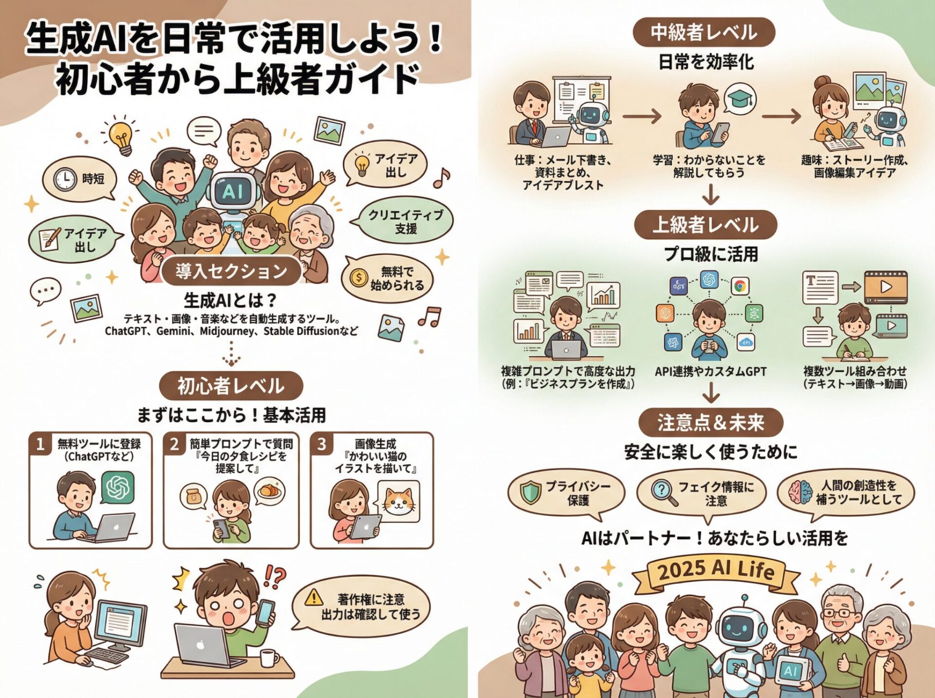 Nano Banana Proで生成できる図解の種類（インフォグラフィック図解の例）
