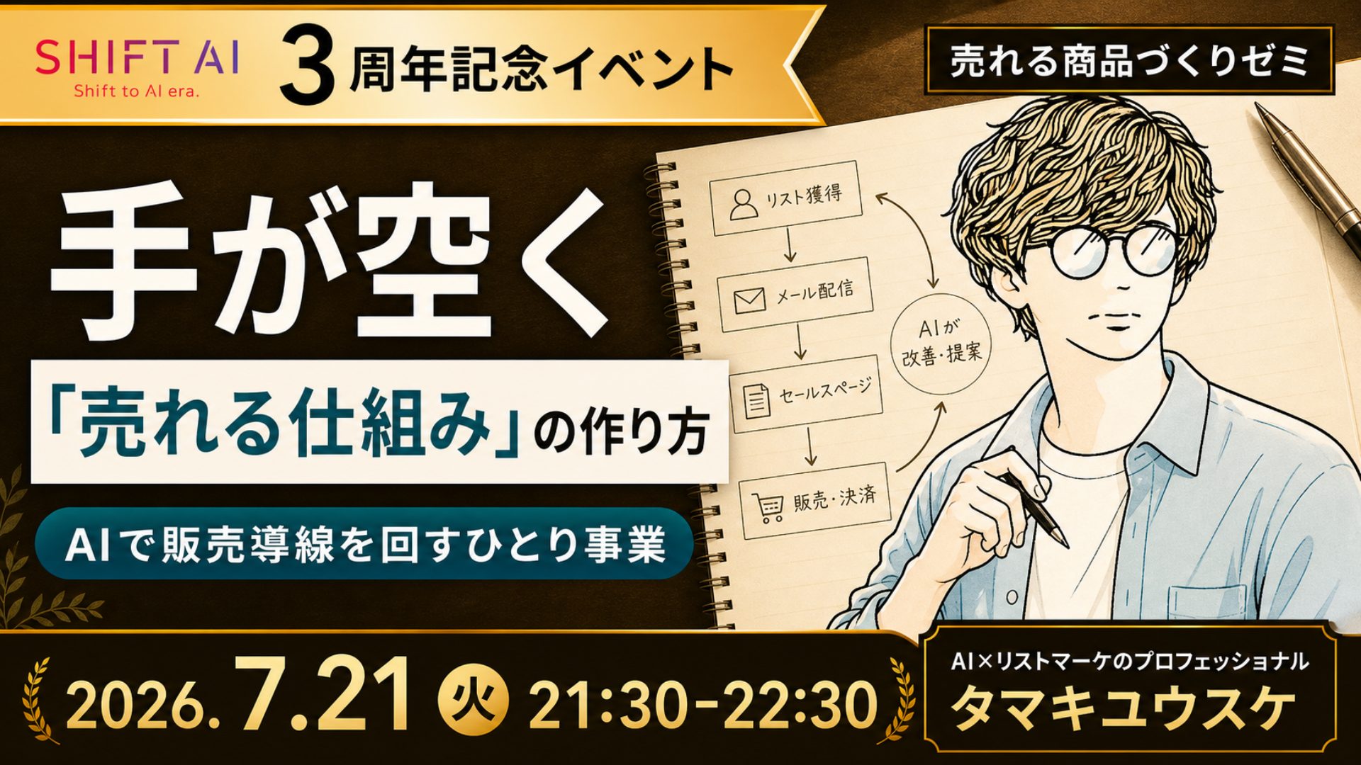 “手が空く”集客の作り方 AIでリストマーケを回すひとり事業の仕組み